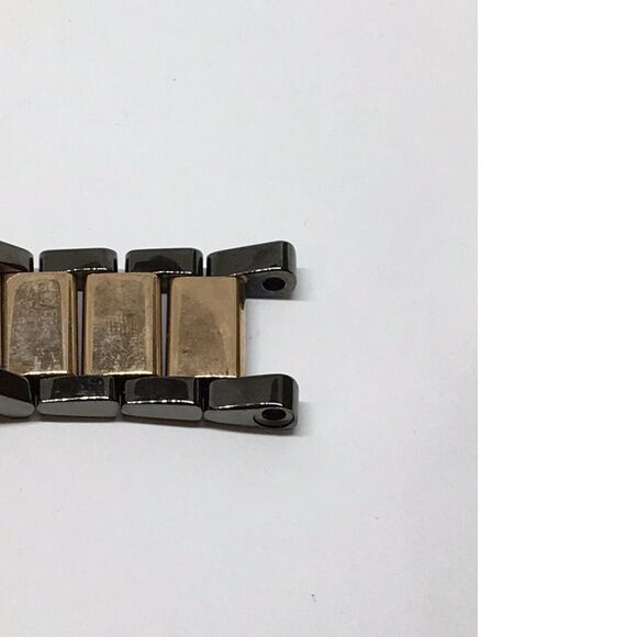 Authentic Michael Kors Band Partial Links Clasp Use For Parts 20mm V607 - Picture 9 of 9